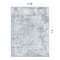 World Rug Gallery Modern Abstract Whispers Area Rug 5' X 7' Blue 936BLUE5X7 - alternate 6